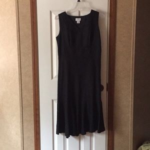 Loft, fully lined lined dress. Size 4